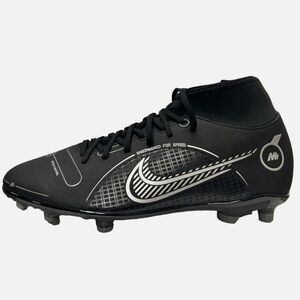 Nike Men's Mercurial Superfly 8 Club MG Black Soccer Cleats size 6Y